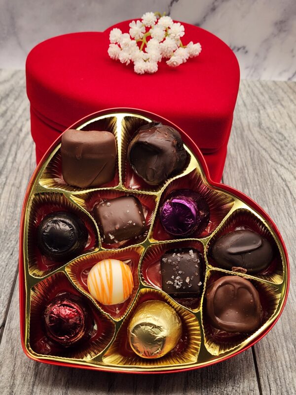 12 Piece Assorted Heart Box
