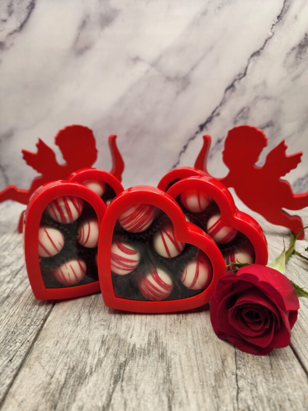 Peppermint Truffle Heart Box